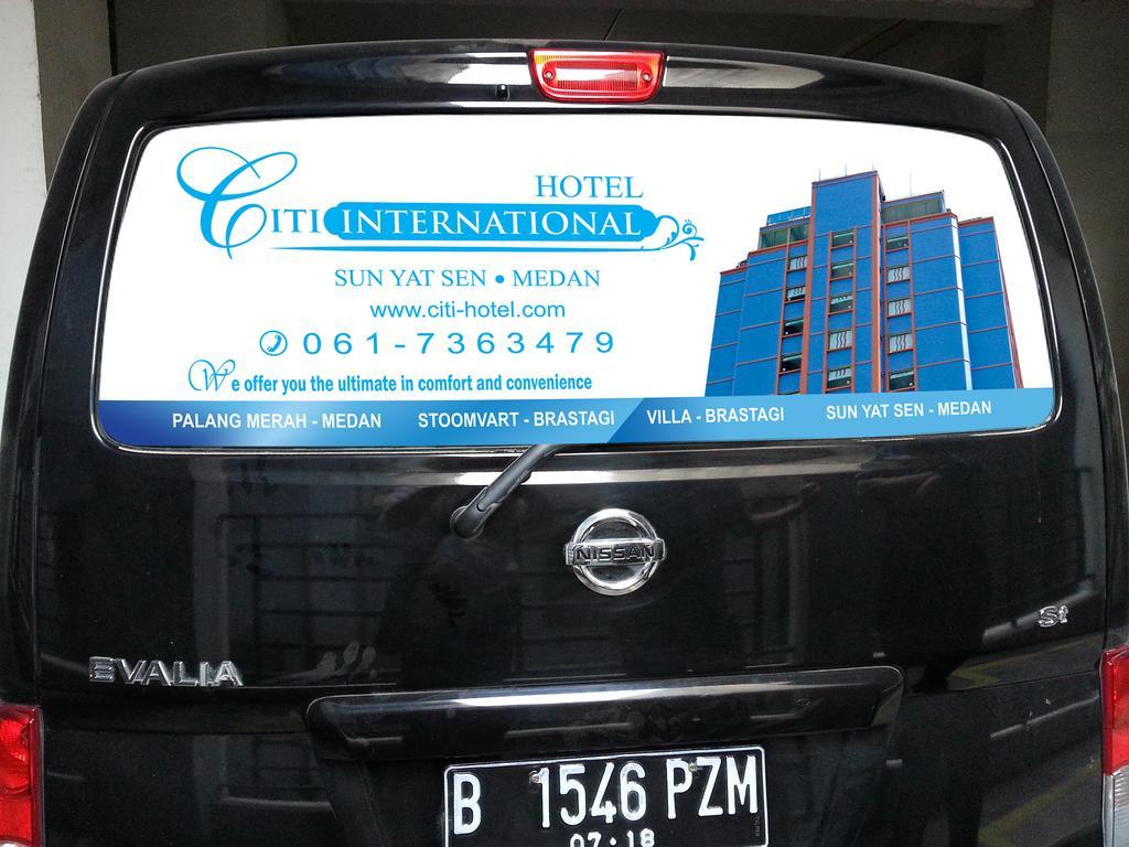 Hotel Citi International Palang Merah Medan Esterno foto